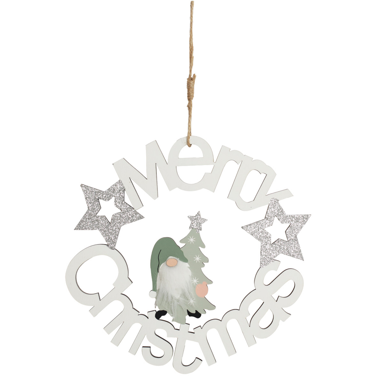 Merry Christmas Gonk Sign - Sage Image