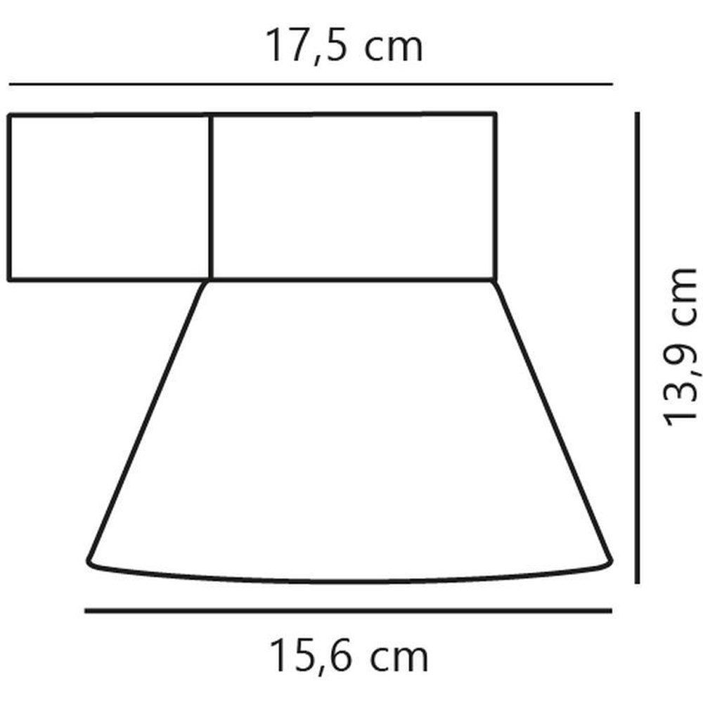 Nordlux Kyklop Cone Rusty Wall Light Image 5