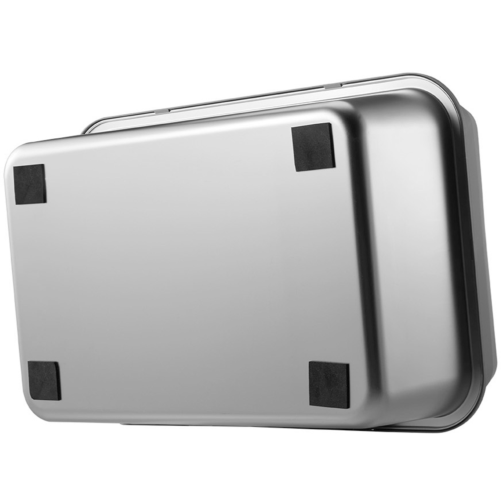 H&O Direct Stainless Steel Cat Litter Box with Enclosed Sides Large Image 4