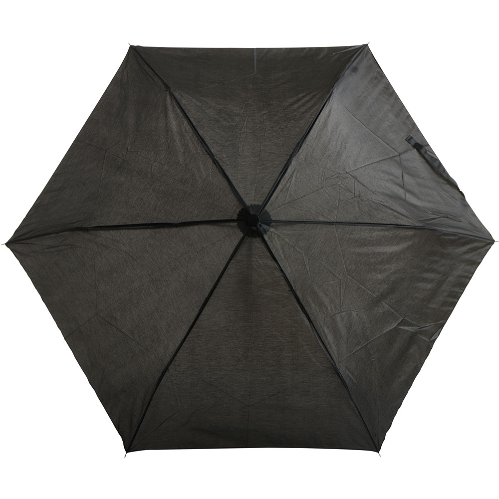 Wilko Black Mini Umbrella Image 2