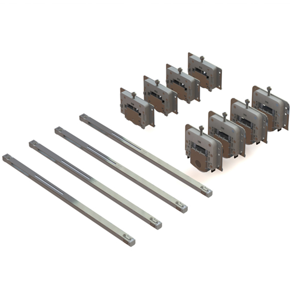 Coburn Celantur 50 2 Door Sliding Cupboard Track Fixing Kit 3m Image 1