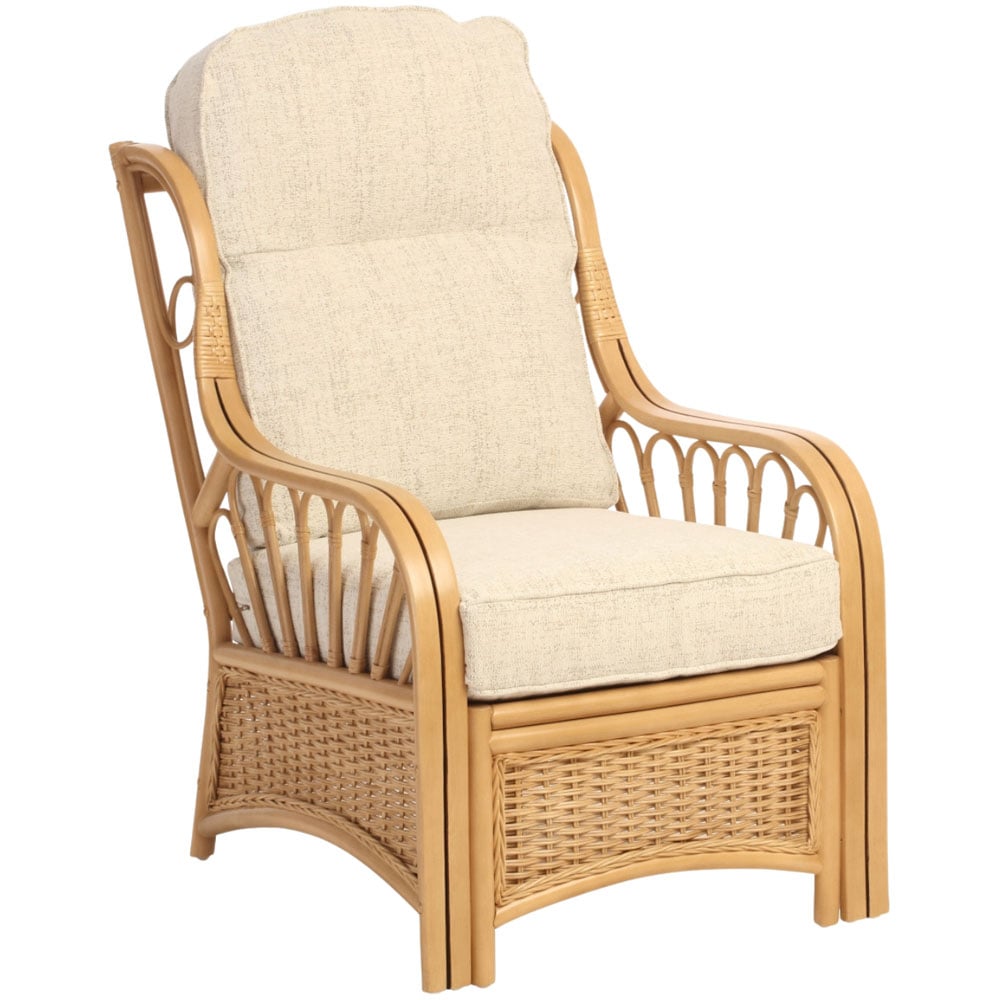 Desser Furniture Vale 2 Seater Light Oak Athena Plain Suite Image 5