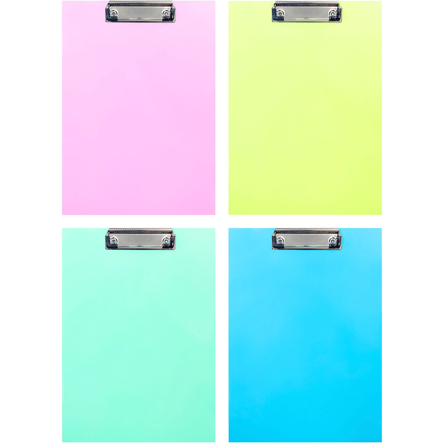 Single Pastel Clip Board in Assorted styles Image 6
