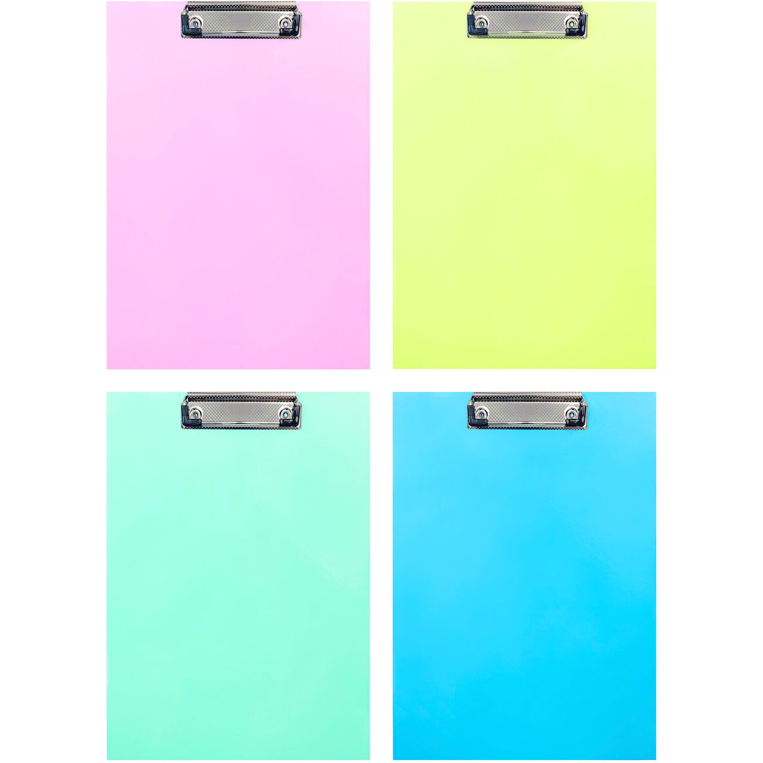Single A4 Pastel Clip Board in Assorted styles Image 6