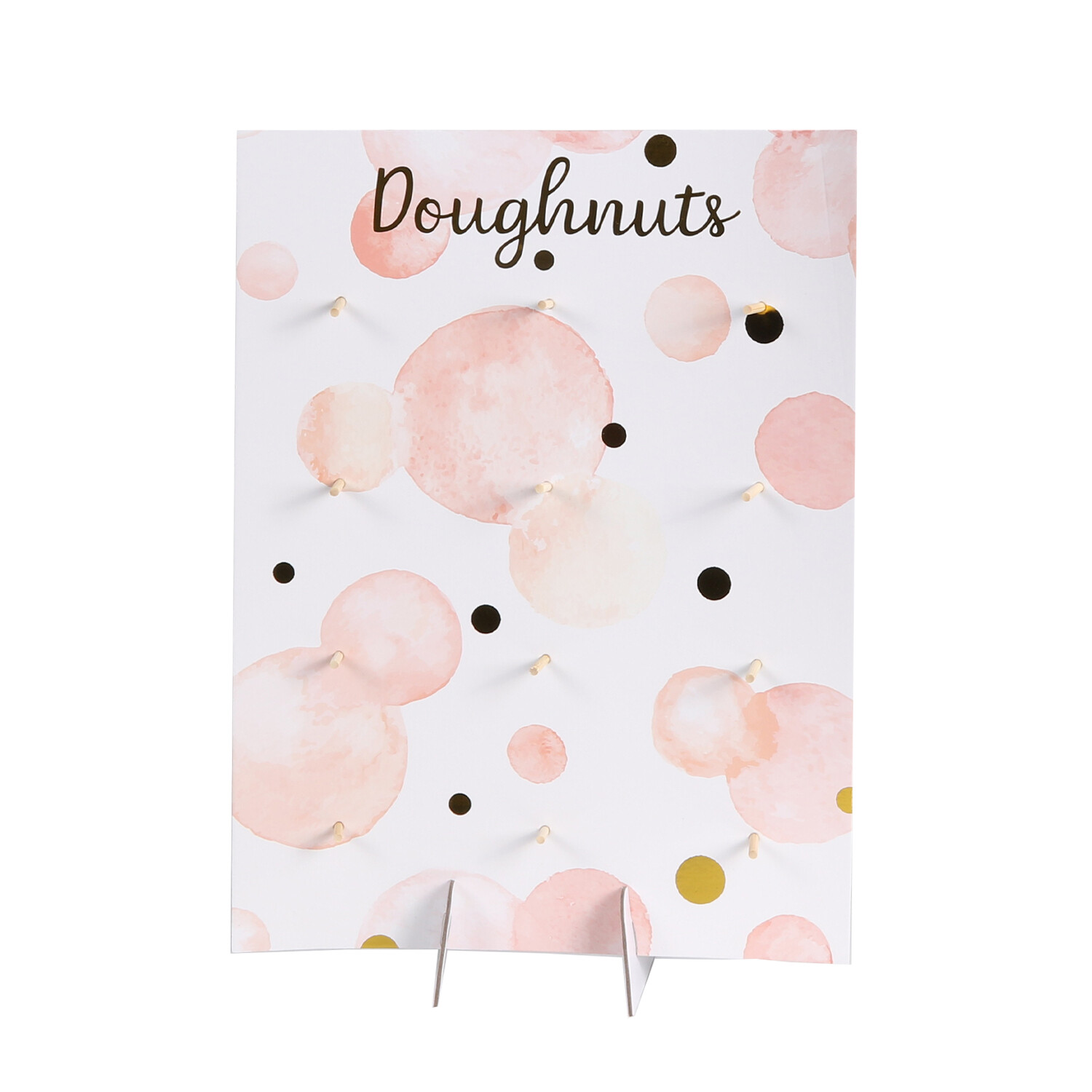 Pink and Gold Doughnut Board Image 2