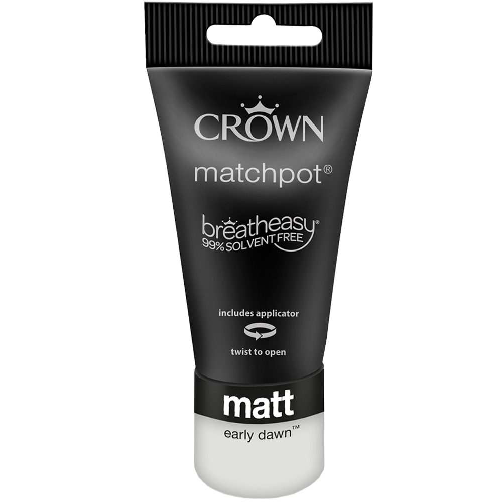 Crown Breatheasy Early Dawn Matt Feature Wall Tester Pot 40ml Image