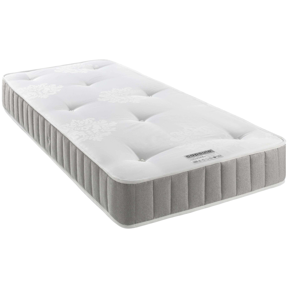 Julian Bowen Capsule Single White Orthopaedic Sprung Mattress Image 1