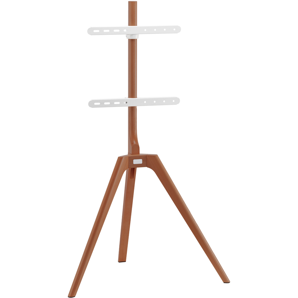 TTAP Tripod Light Wood Floor TV Stand Image 2