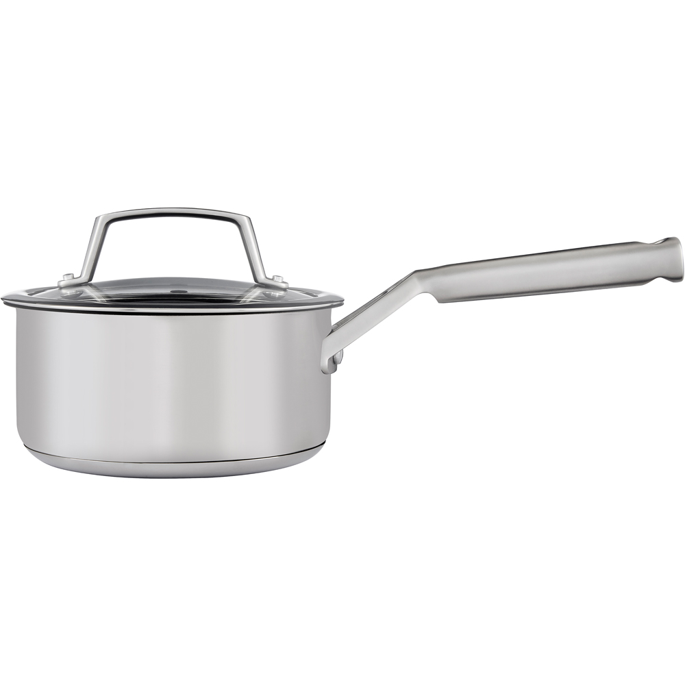 Ninja Foodi Zerostick 16cm Stainless Steel Saucepan with Lid Image 2
