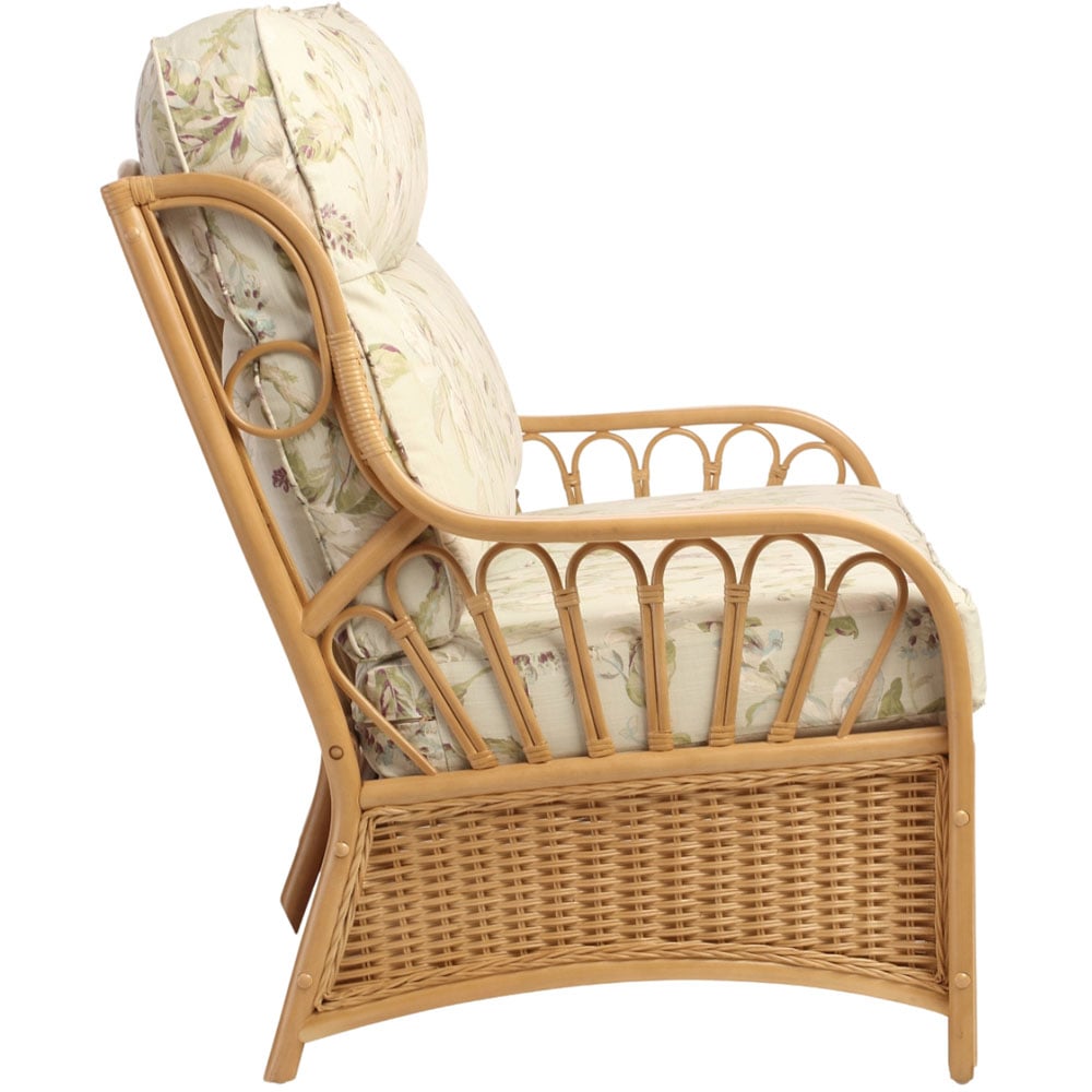 Desser Furniture Vale 3 Seater Light Oak Lily Suite Image 5