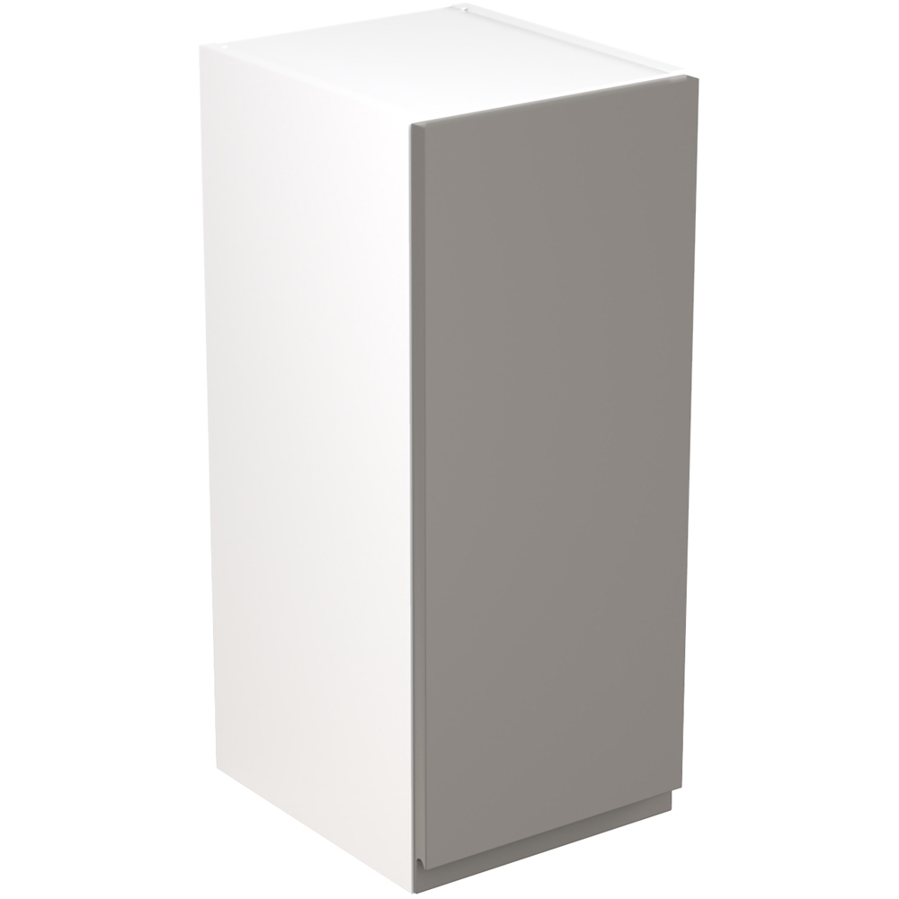 Kitchen Kit J-Pull Matt Dust Grey Wall Kitchen Cabinet Flatpack 300mm Image 1
