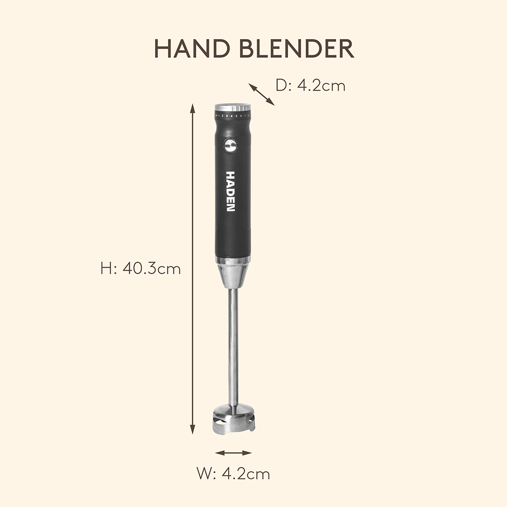 Haden 215345 Black Hand Blender Image 7
