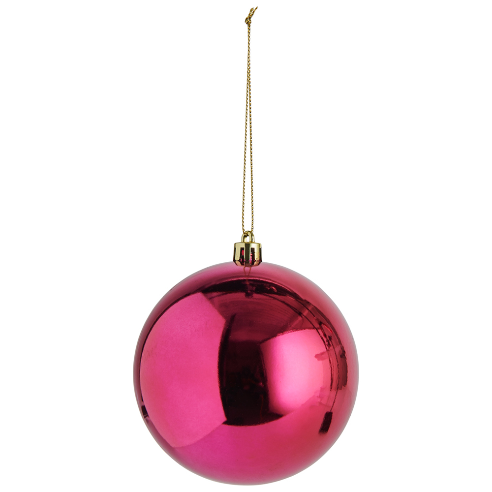 Wilko 100mm Majestic Baubles 7 Pack Image 4