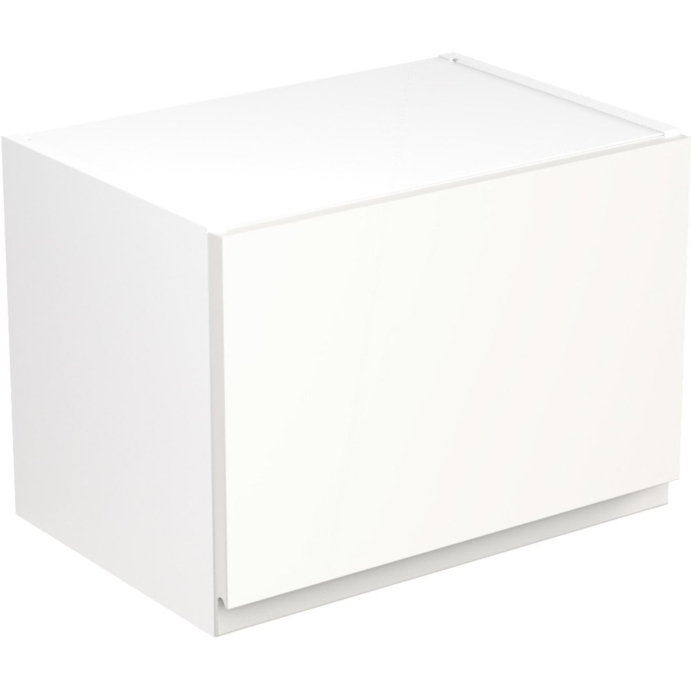 Kitchen Kit J-Pull Gloss White Bridging Wall Kitchen Cabinet Flatpack 500mm Image 1