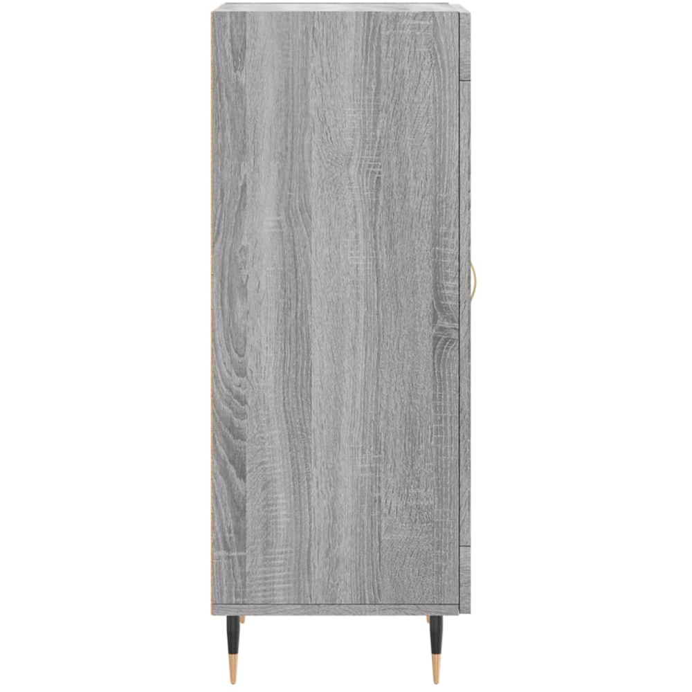 vidaXL Single Door Grey Sonoma Sideboard Image 7