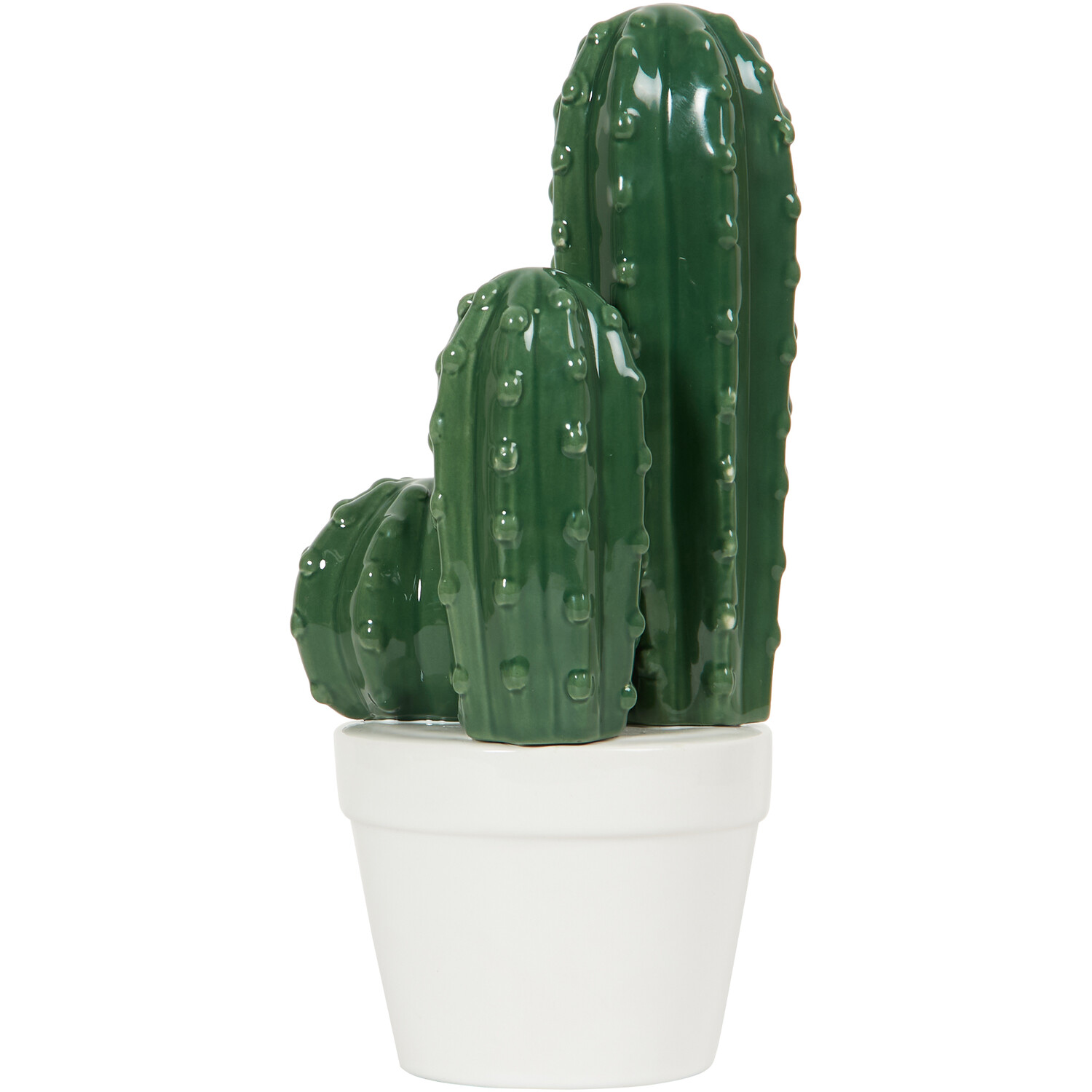 Ceramic Cactus Ornament - Green Image 2