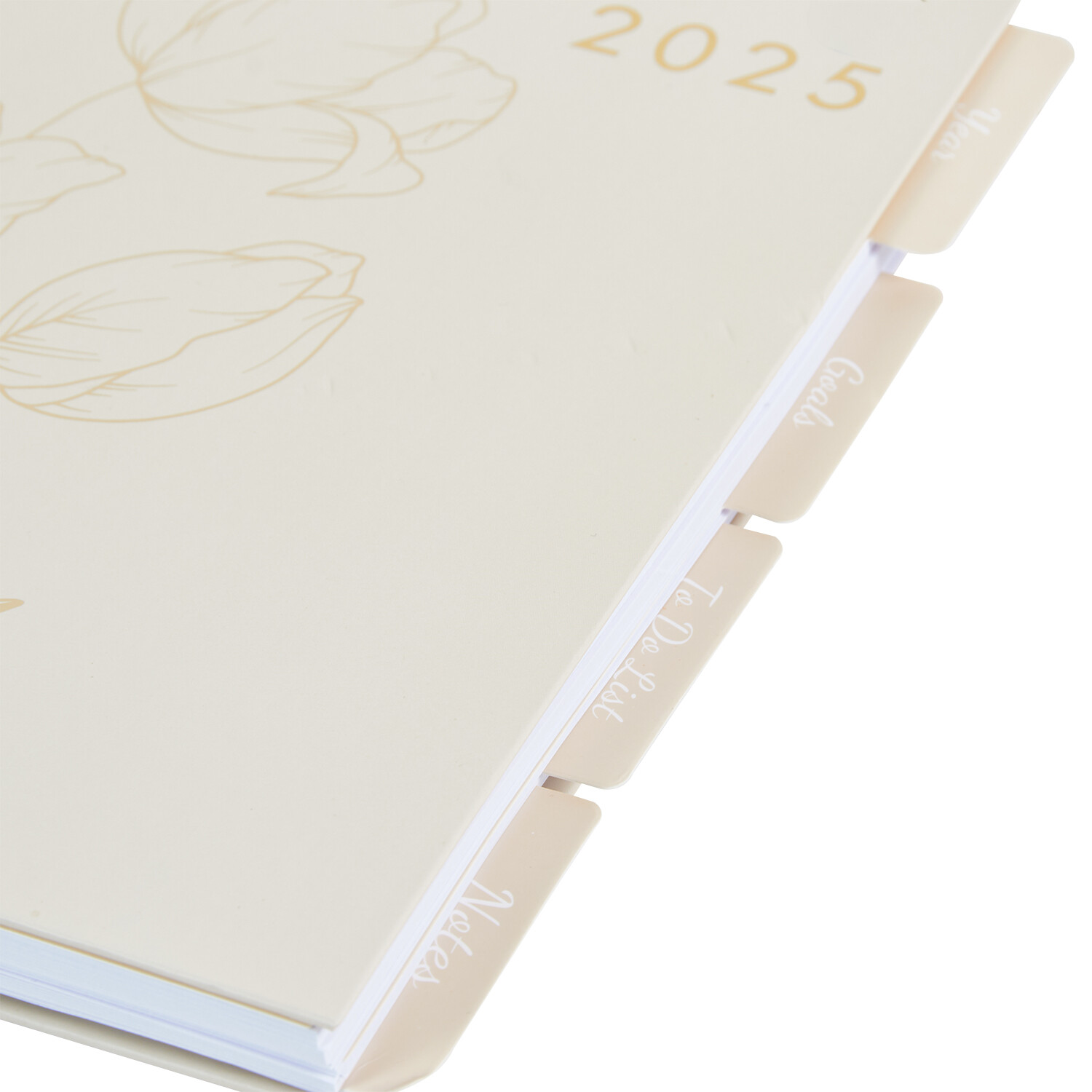 2025 A5 Floral Organiser with Dividers Image 6