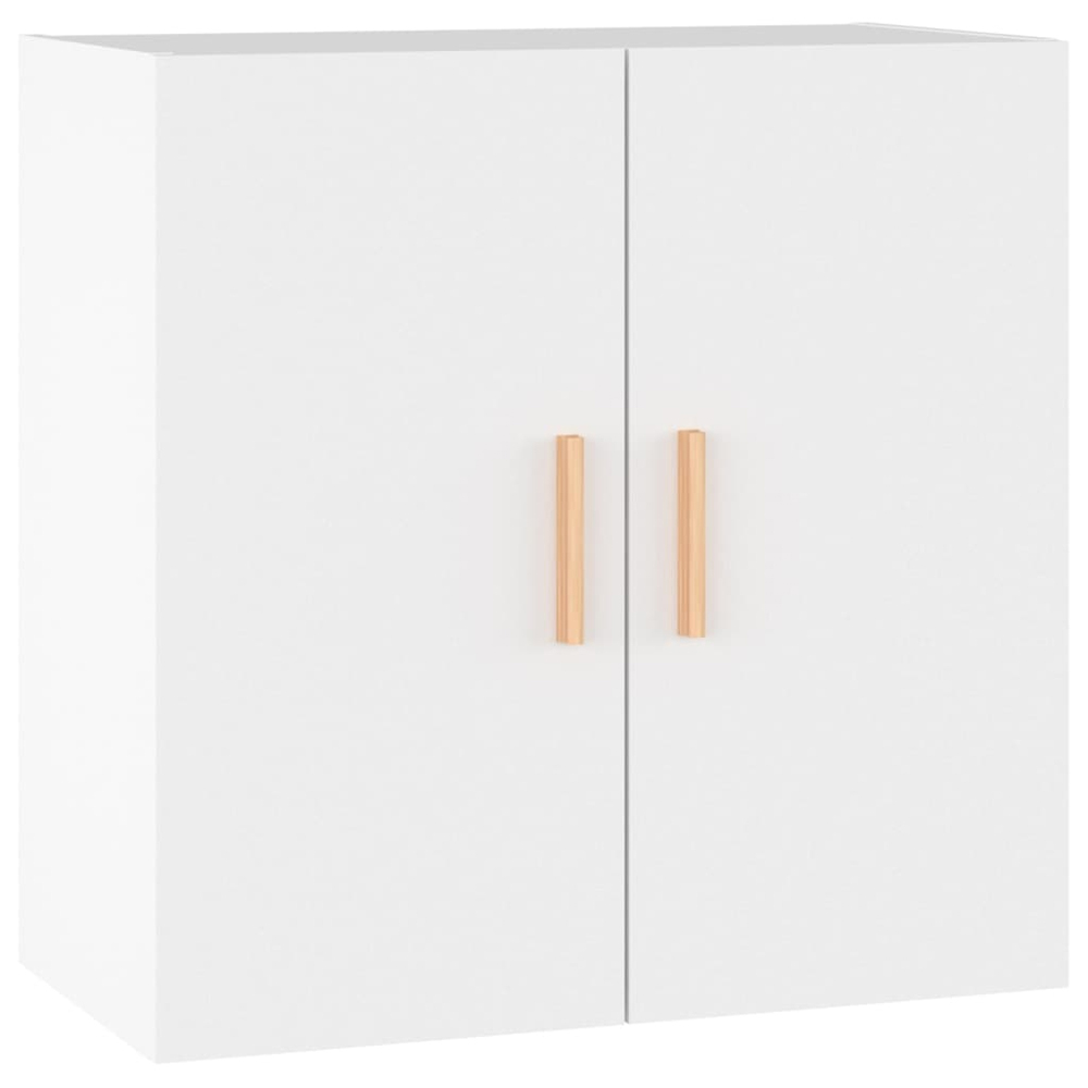 vidaXL 2 Door White Wall Cabinet Image 2