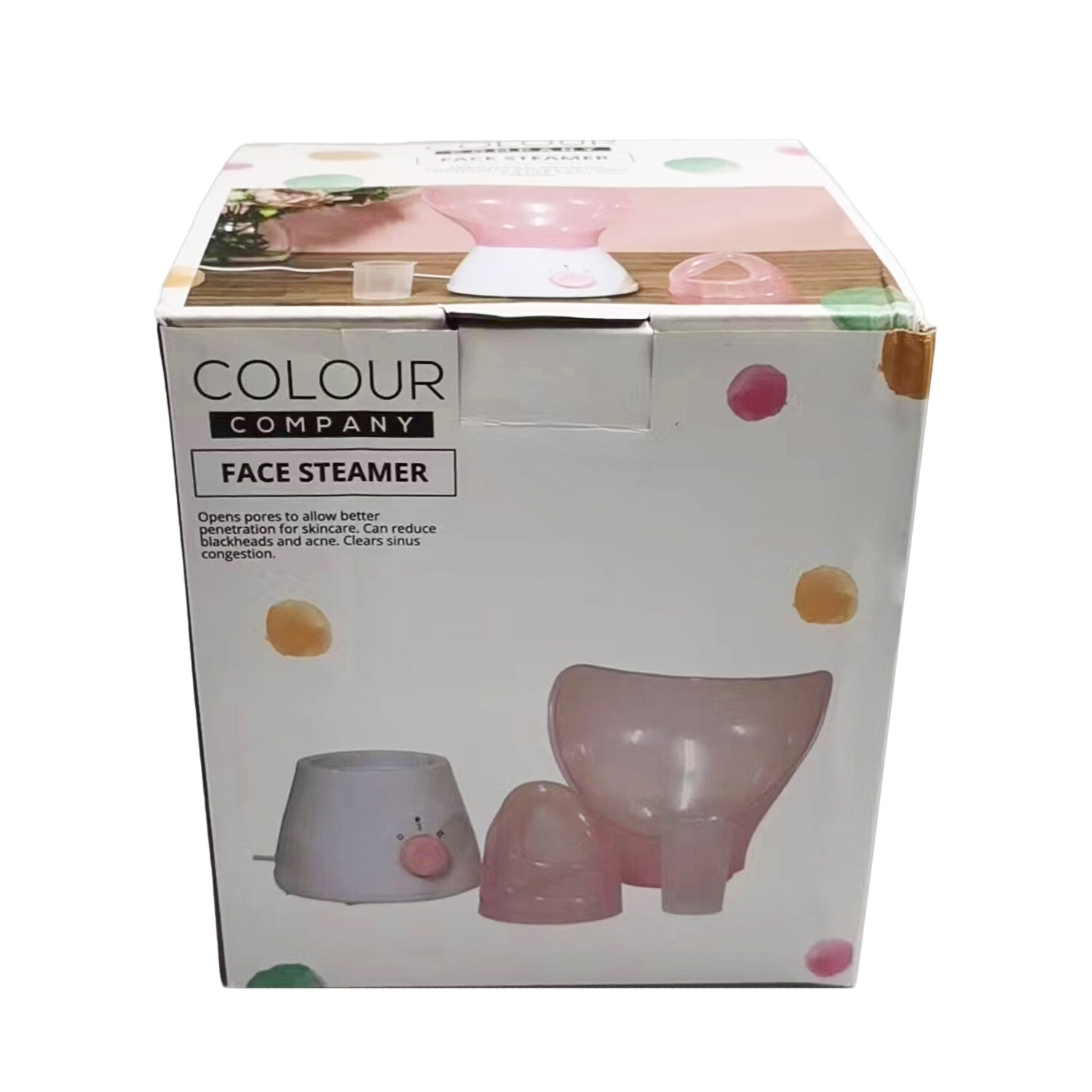 Colour Company Pink Face Steamer Image 4