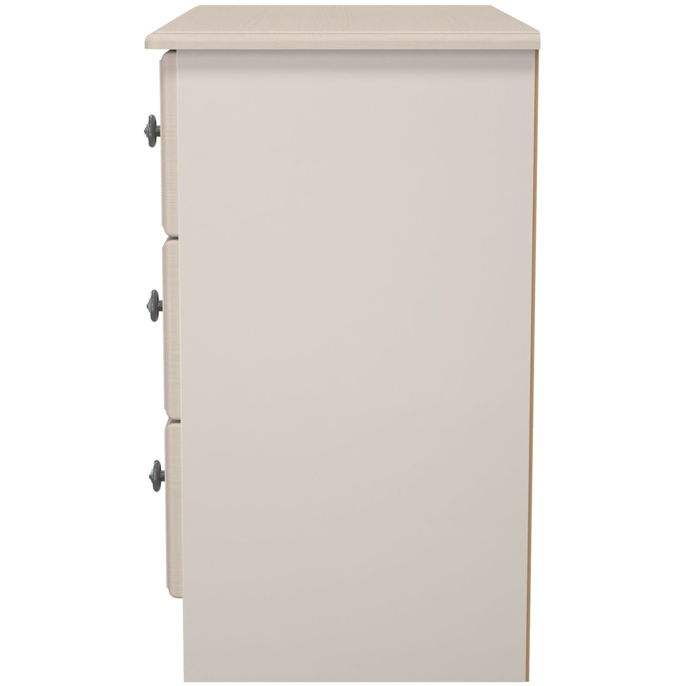 Crowndale Pembroke 3 Drawer Kashmir Ash Chest of Drawers Ready Assembled Image 4