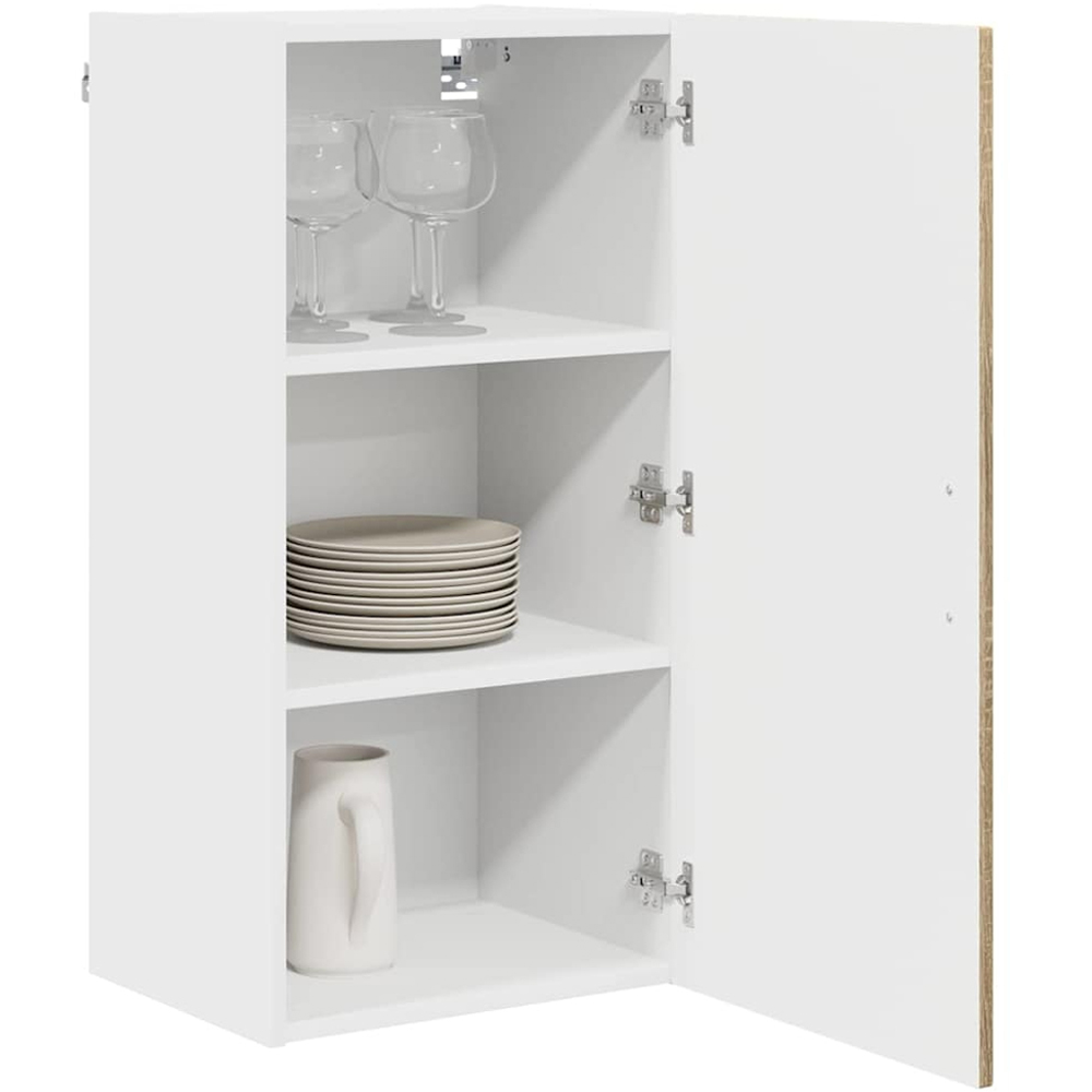 vidaXL Kalmar Single Door Sonoma Oak Wall Kitchen Cabinet Image 3