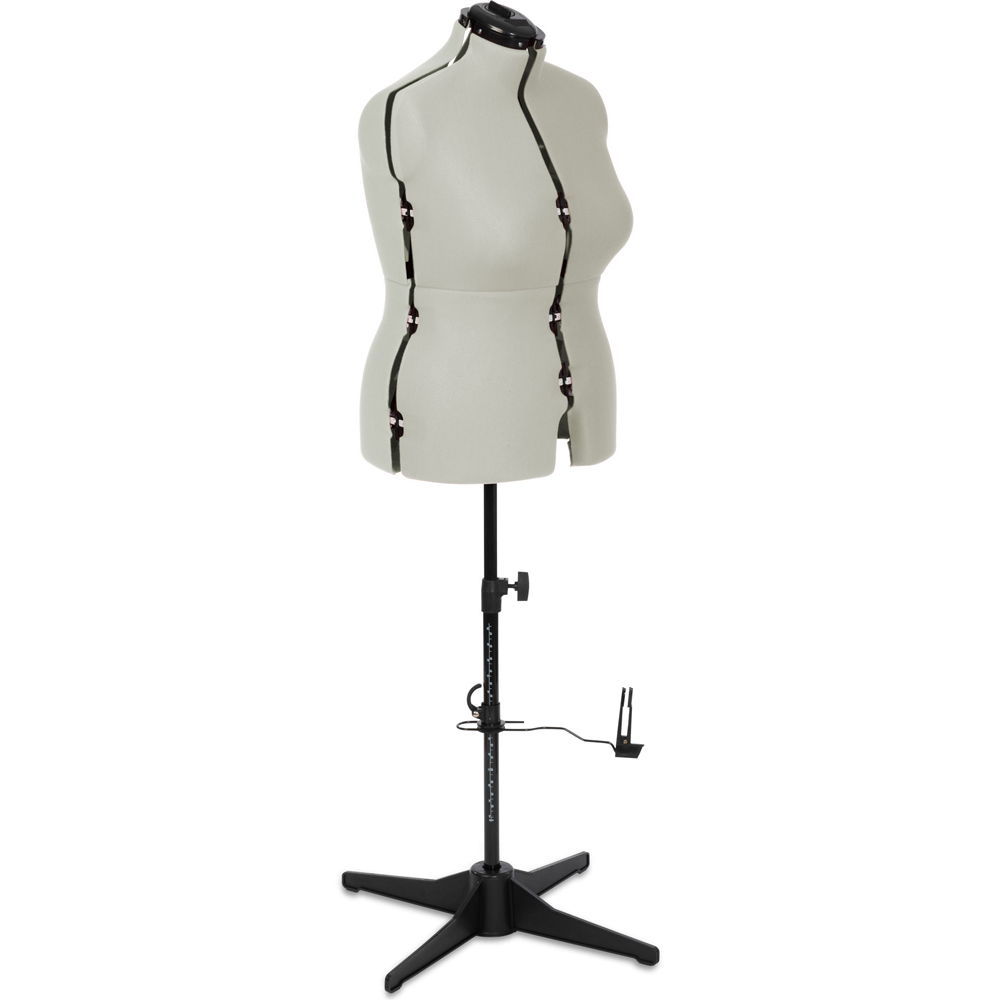 Sewing Online 023818-CREAM Cream Adjustable 8-Part Dressmakers Dummy with Hem Marker Large Image 3