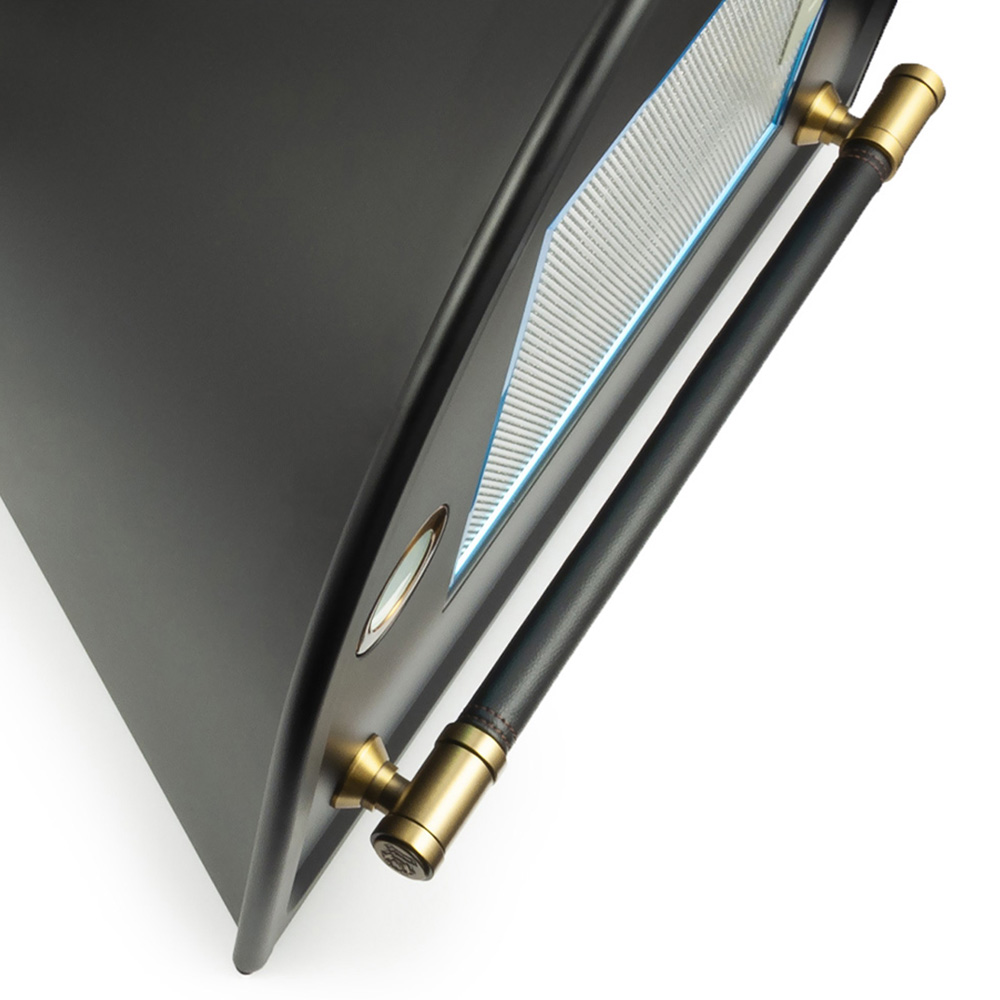 Kaiser Belle Epoque Black 60cm Wall Mounted Classic Cooker Hood Image 5