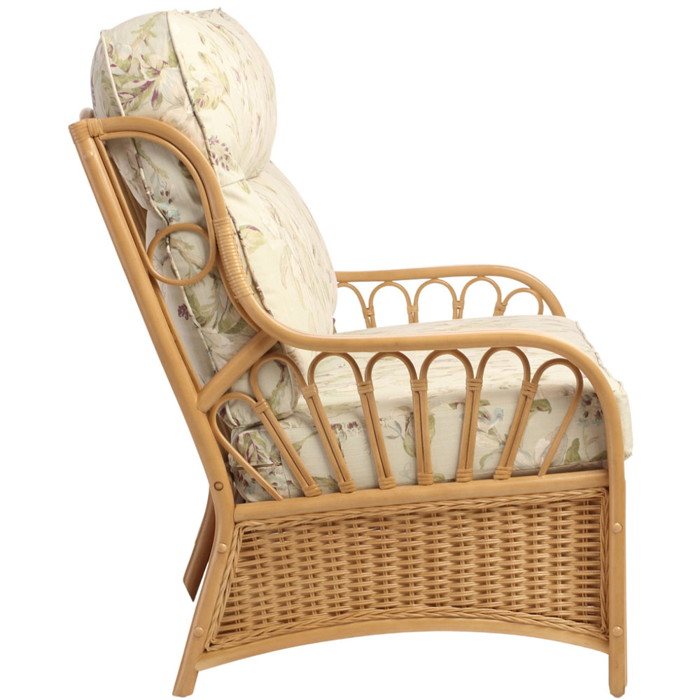 Desser Furniture Vale 3 Seater Light Oak Lily Sofa Image 4