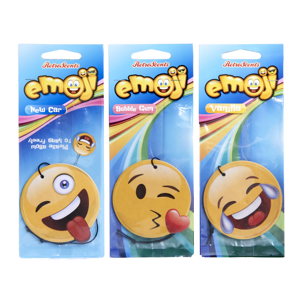 Emoji Car Air Freshener - Assorted Image