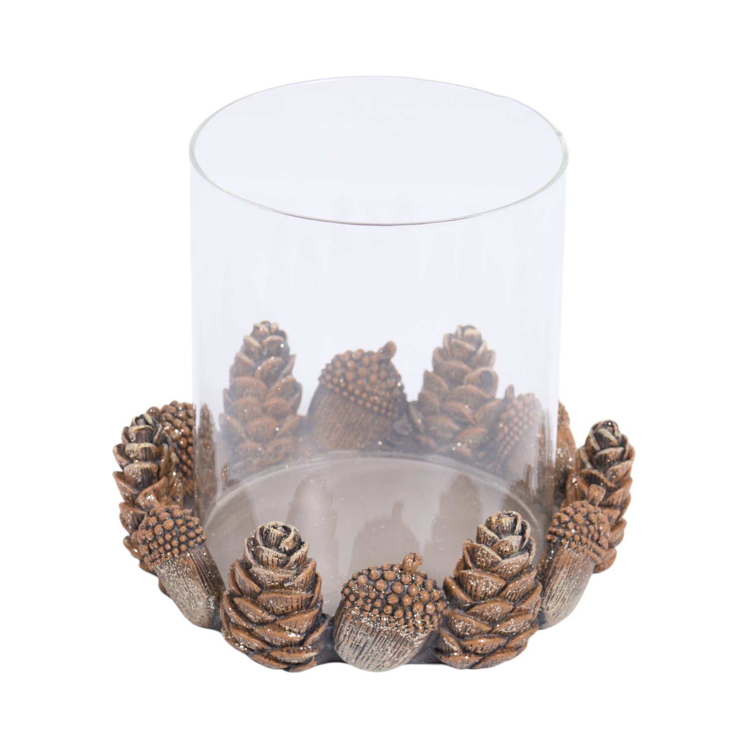 Acorn and Pinecone Hurricane Brown Image 3