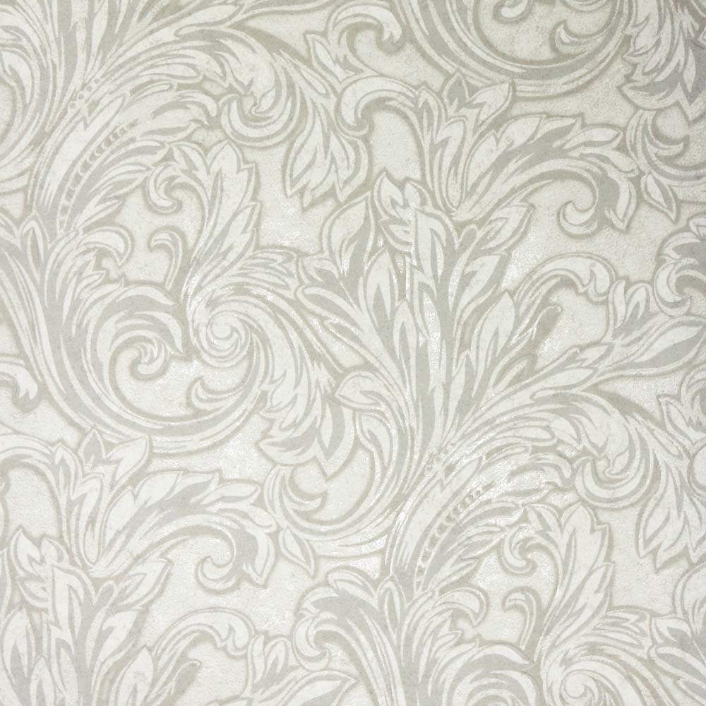 Arthouse Venice Scroll Taupe and Ivory Wallpaper Image 1