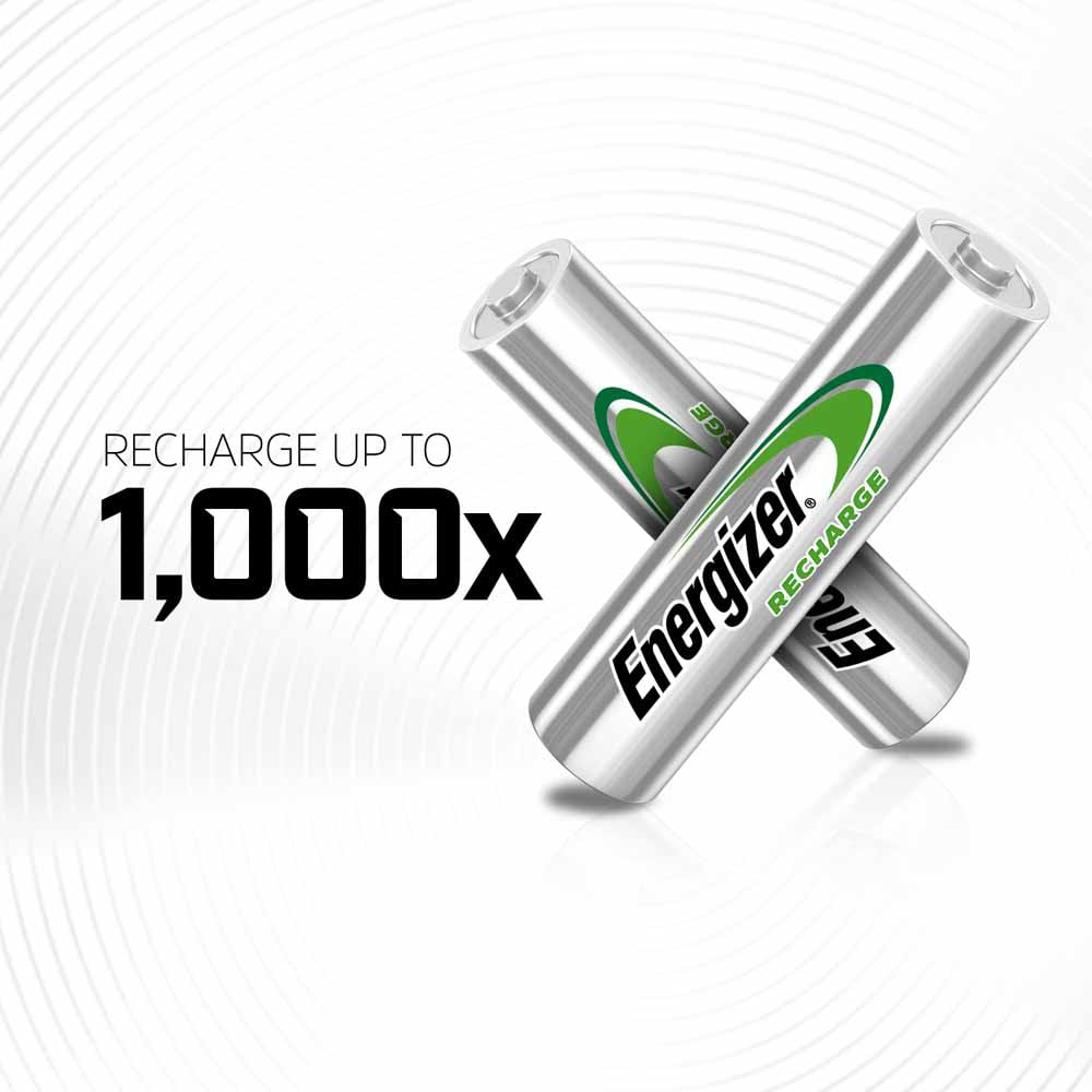 Energizer AAA 4 Pack 1.2V 700mAh NiMH Rechargeable Batteries Image 5