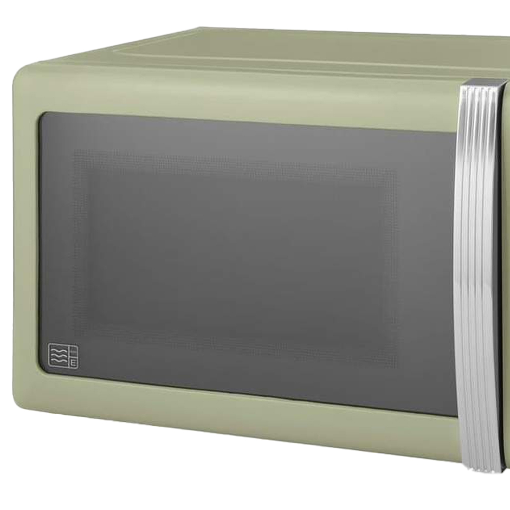 Swan SM22030LGN Green Retro Digital Microwave 20L Image 2