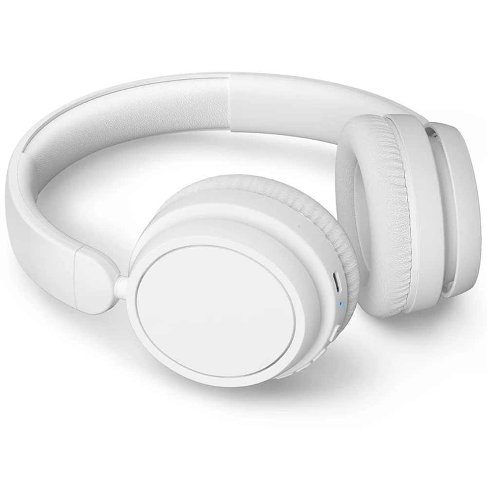 Philips 5000 Series TAH5209 White Passive Noise Isolation Over-Ear Wireless BT Headphones Image 3