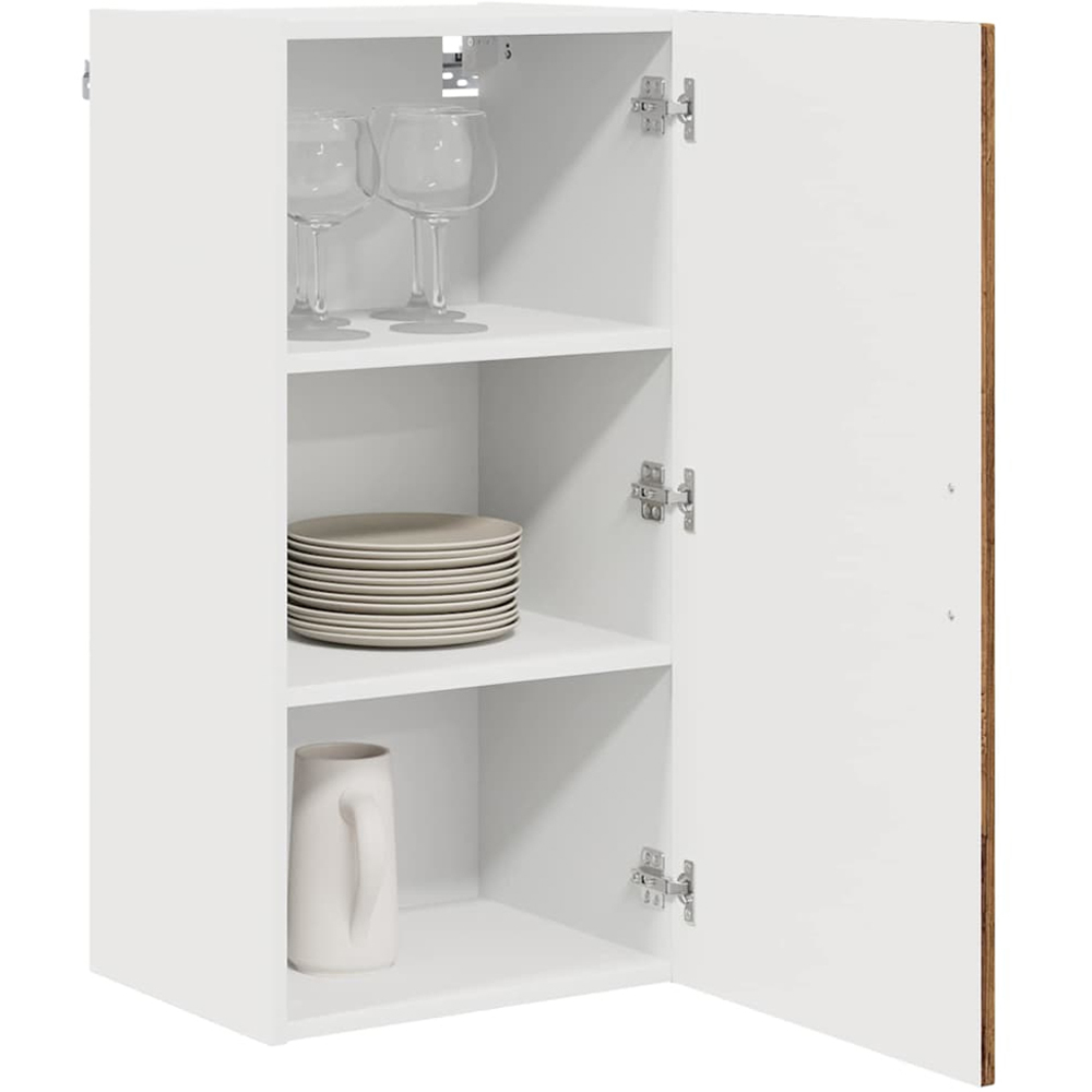 vidaXL Kalmar Single Door Old Wood Wall Kitchen Cabinet Image 3