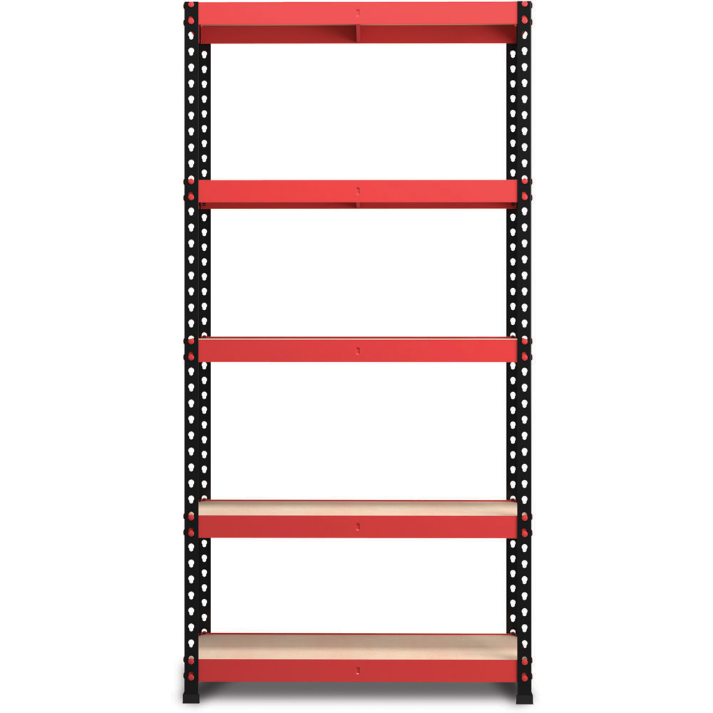 RB Boss Freestanding Fastlok 5 Tier Boltless Shelf Unit 200kg/level Image 2