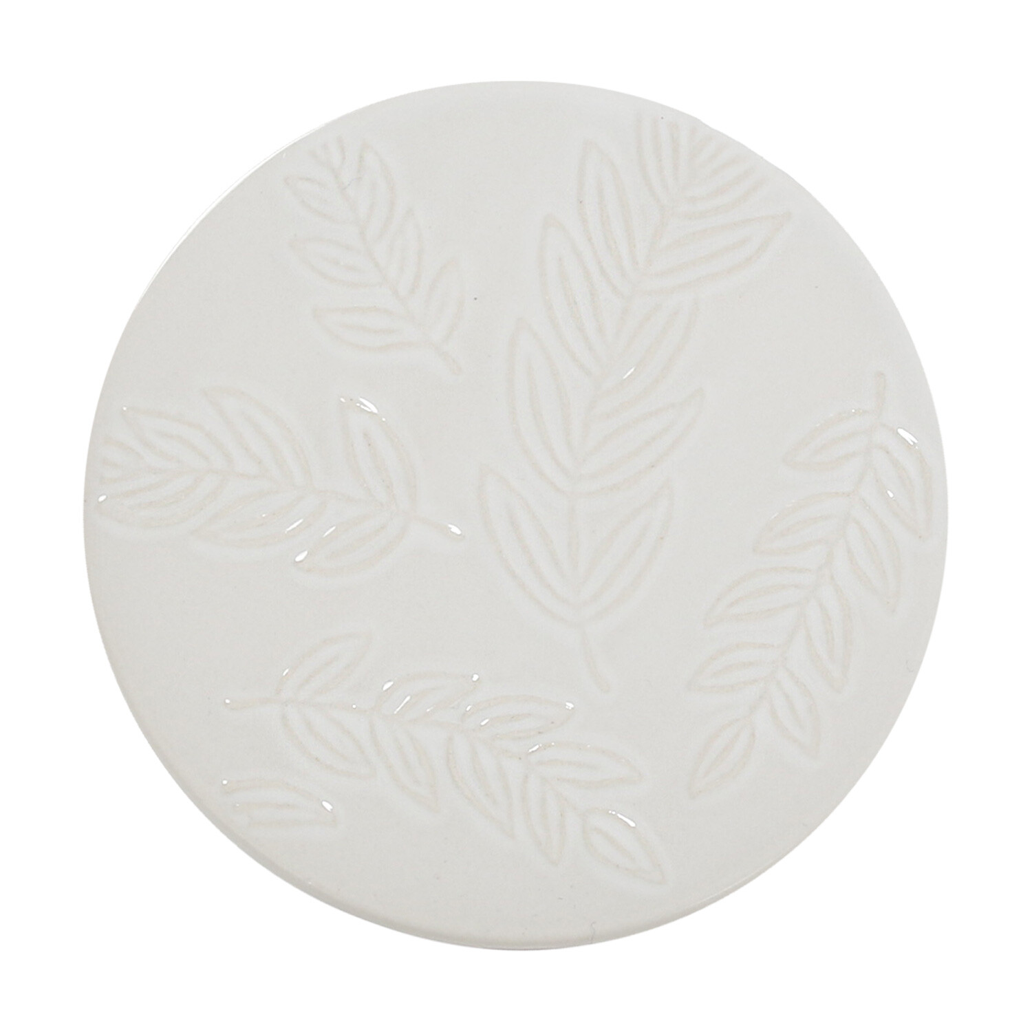 Botanical Ceramic Coaster Image 1