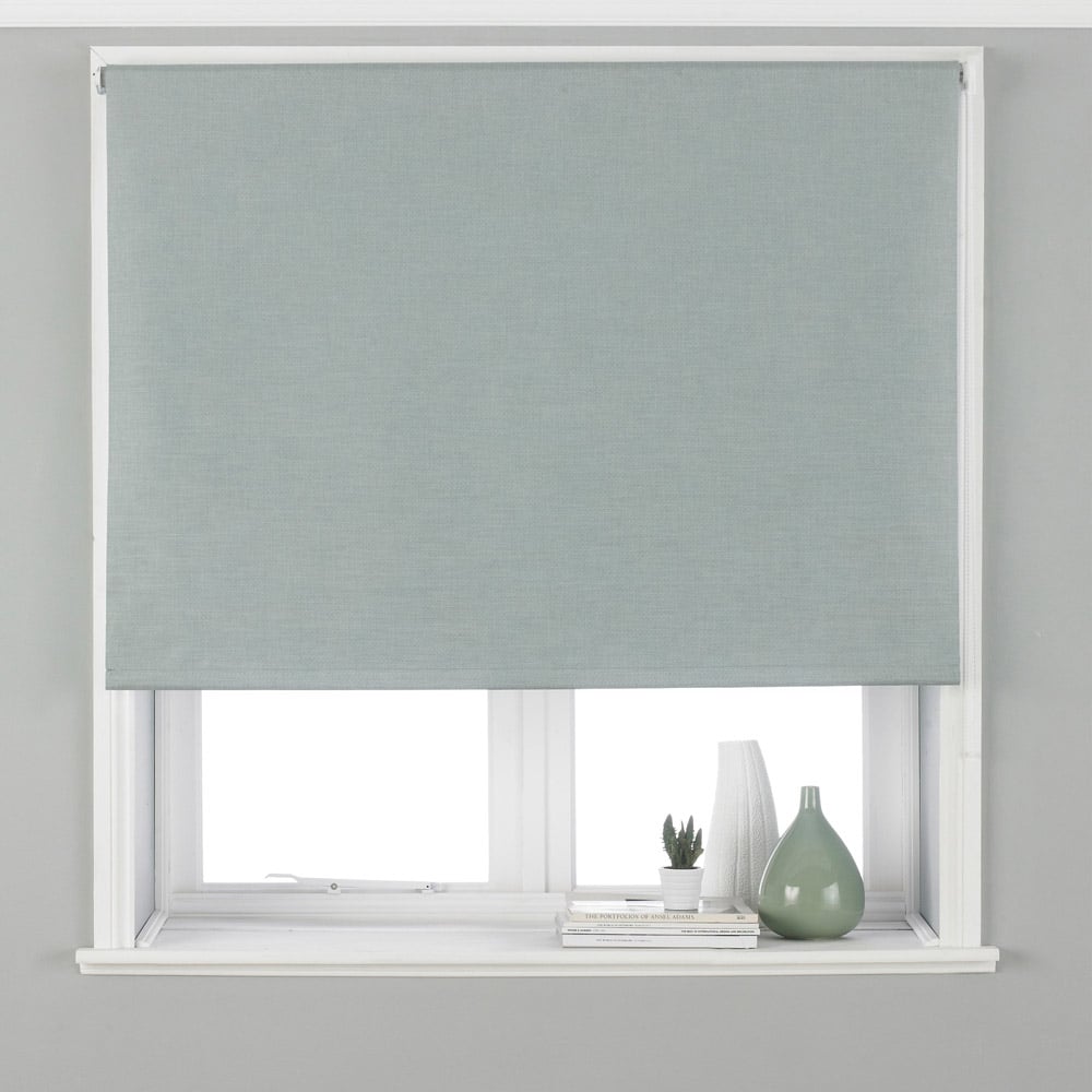 Riva Home Twilight Thermal Blackout Roller Blind Duck Egg 61cm Image 1