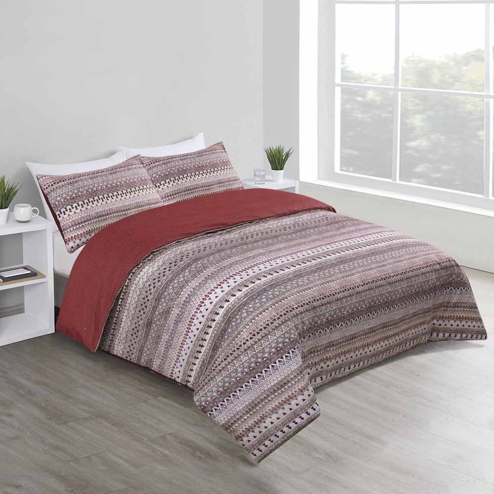 Wilko Triangulation Duvet Set Double Wilko