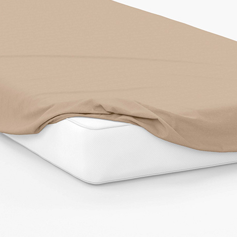 Serene King Size Walnut Whip Fitted Bed Sheet Image 3
