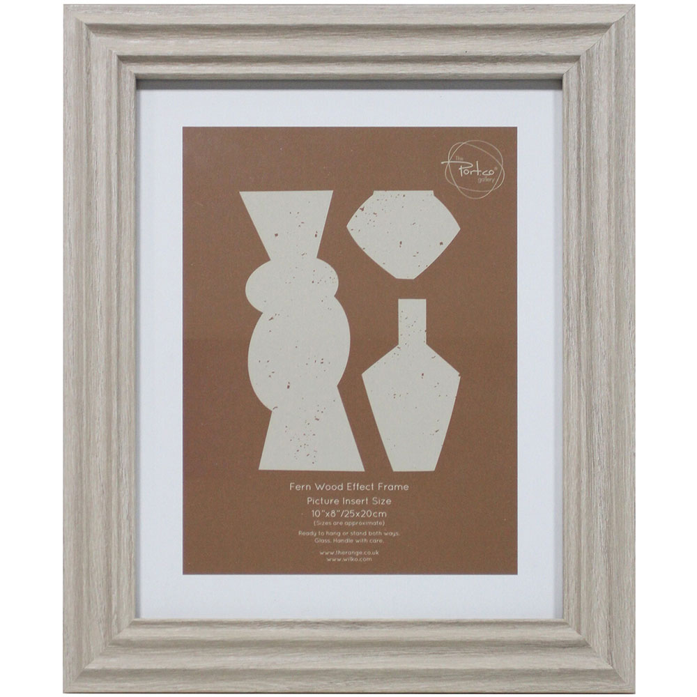 Fern Wood Effect Frame - Natural / 10x8in Image 1