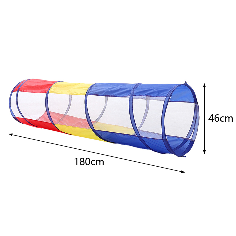 Living and Home Foldable Crawl Play Pop up Tunnel 6ft Image 6