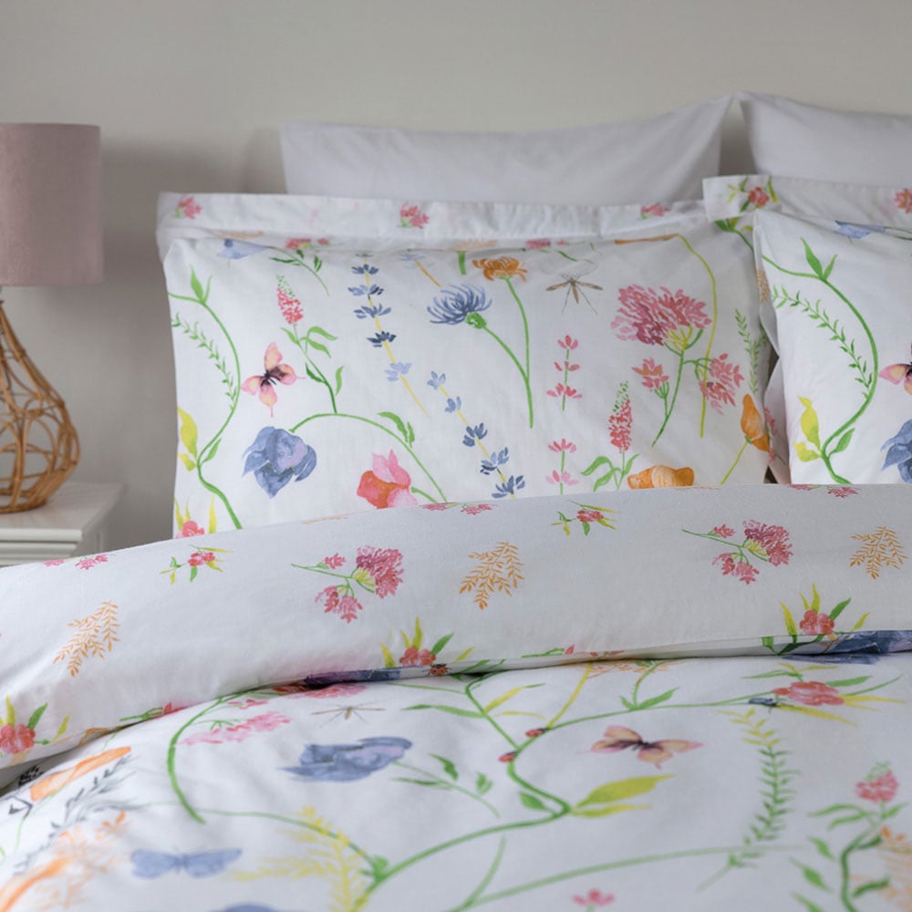 Serene Larissa King Size Floral Duvet Set Image 2