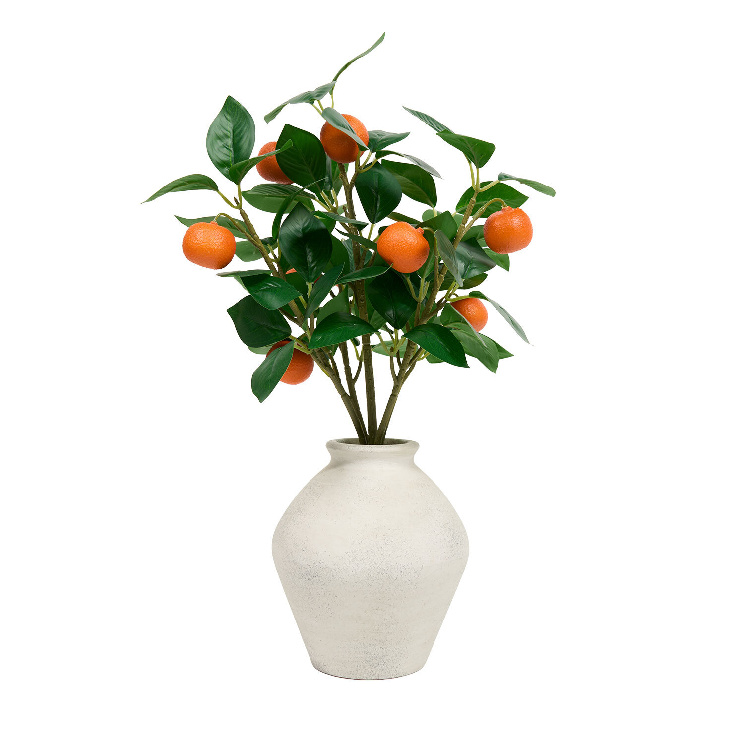 Potted Faux Citrus Tree Image 4