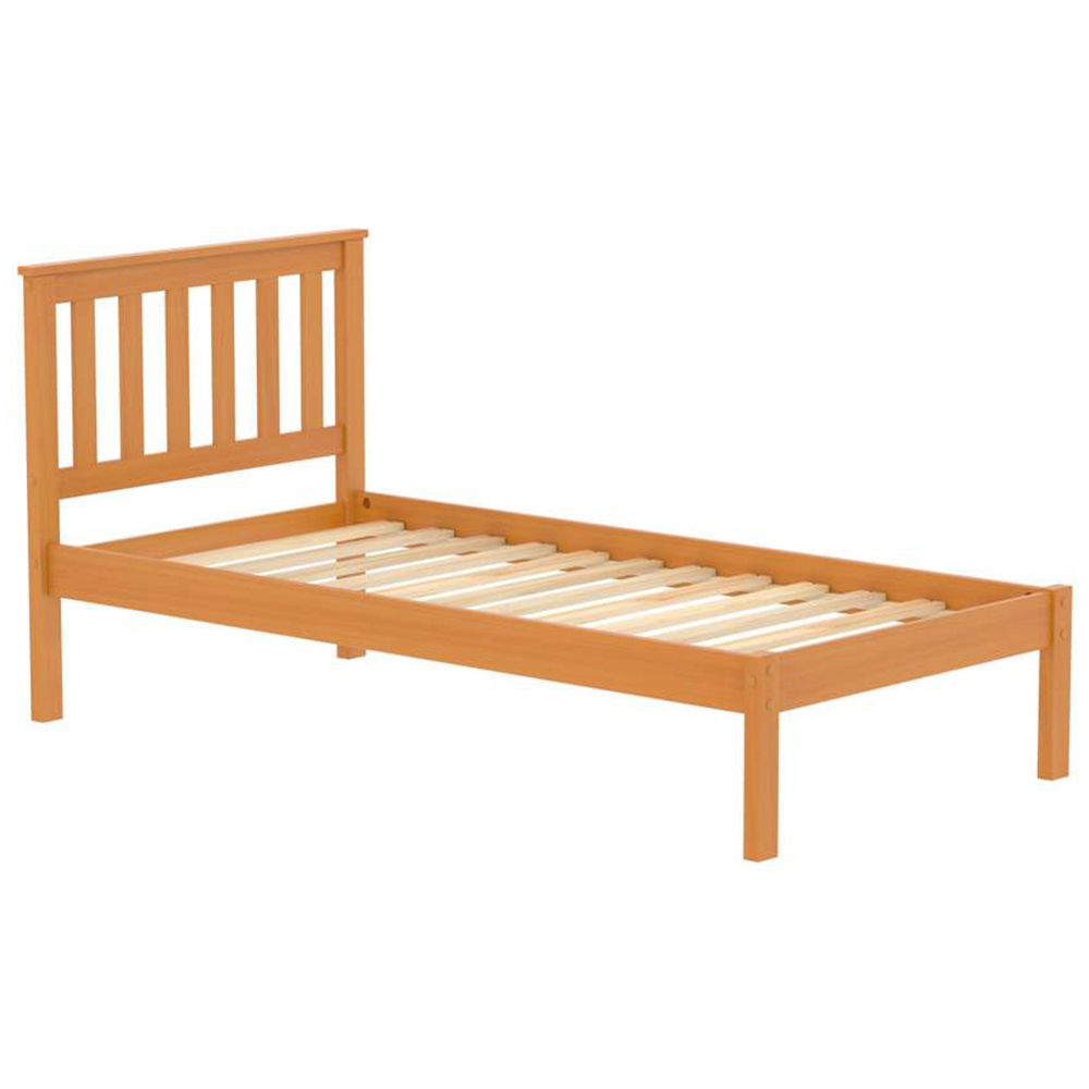 Denver Single Pine Wooden Bed Image 2