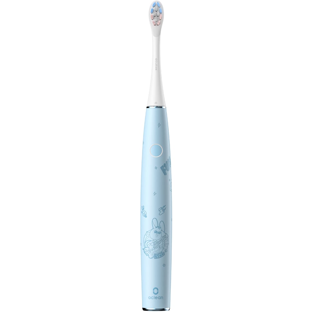 Oclean Kids Blue Sonic Electric Toothbrush Bundle Pack with 6 Brush Heads Image 2