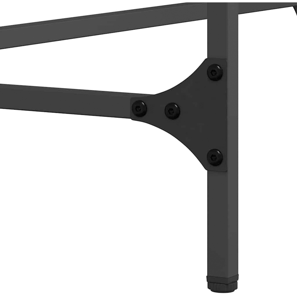 vidaXL Brown Industrial Style Console Table Image 7