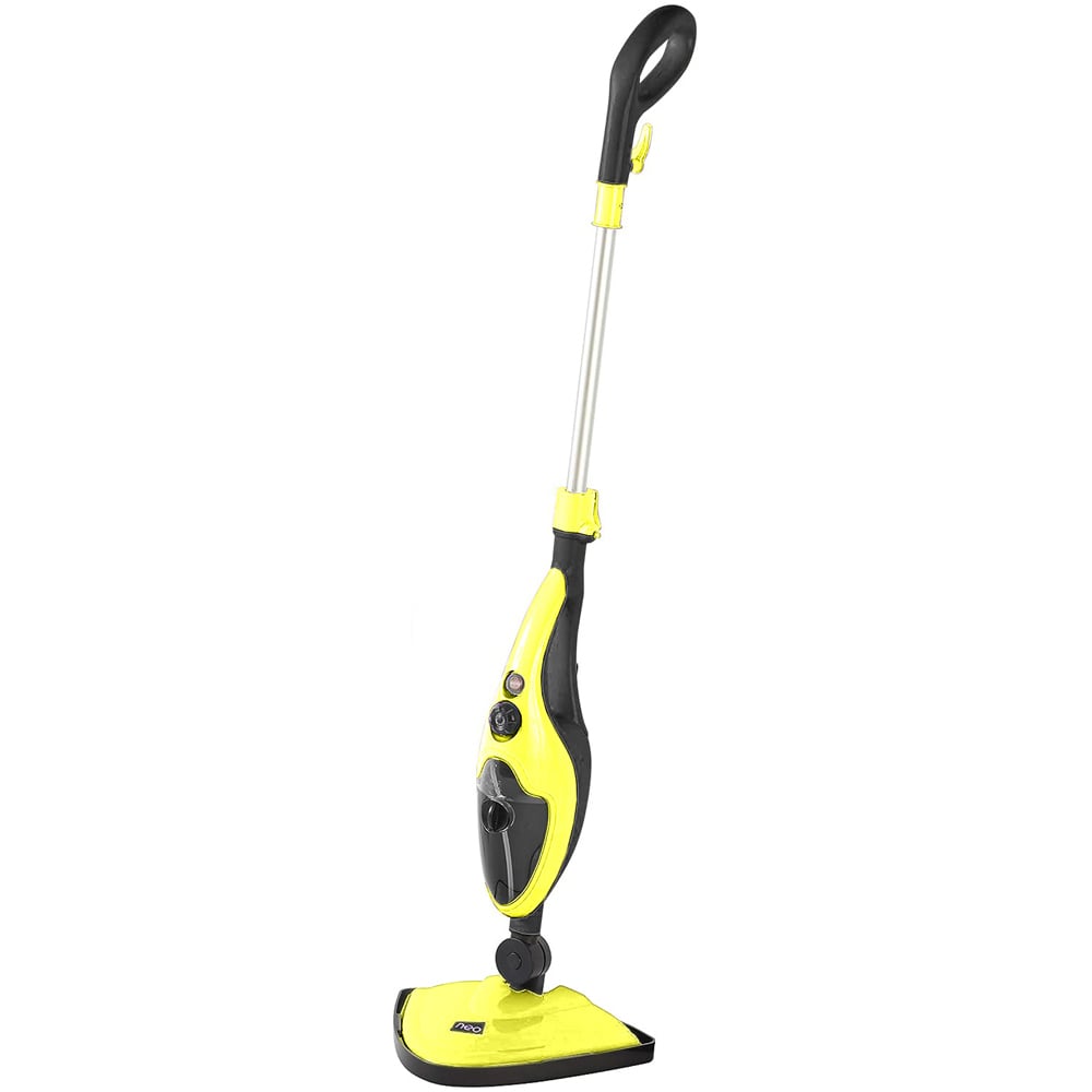 Neo 10 in 1 Yellow Hot Steam Mop Cleaner and Hand Steamer 1500W Image 1