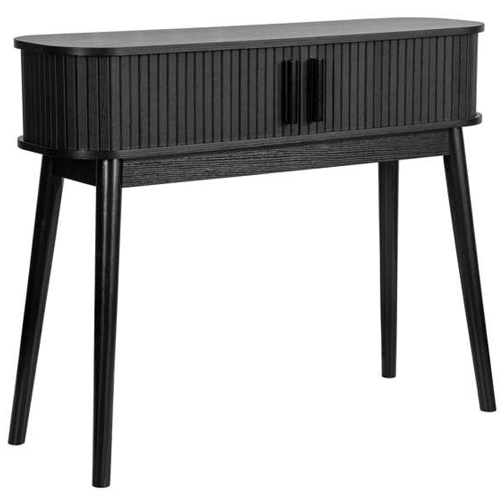Birlea Axel Black Console Table Image 2