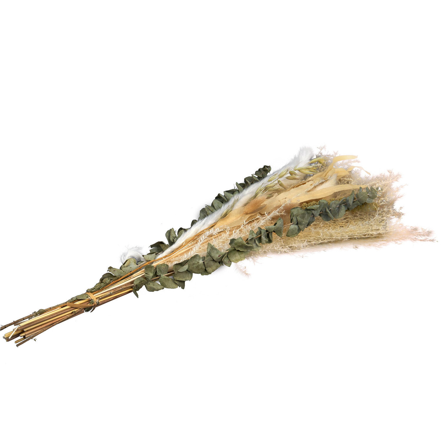 Dried Floral Pampas Bouquet - Natural Image 2